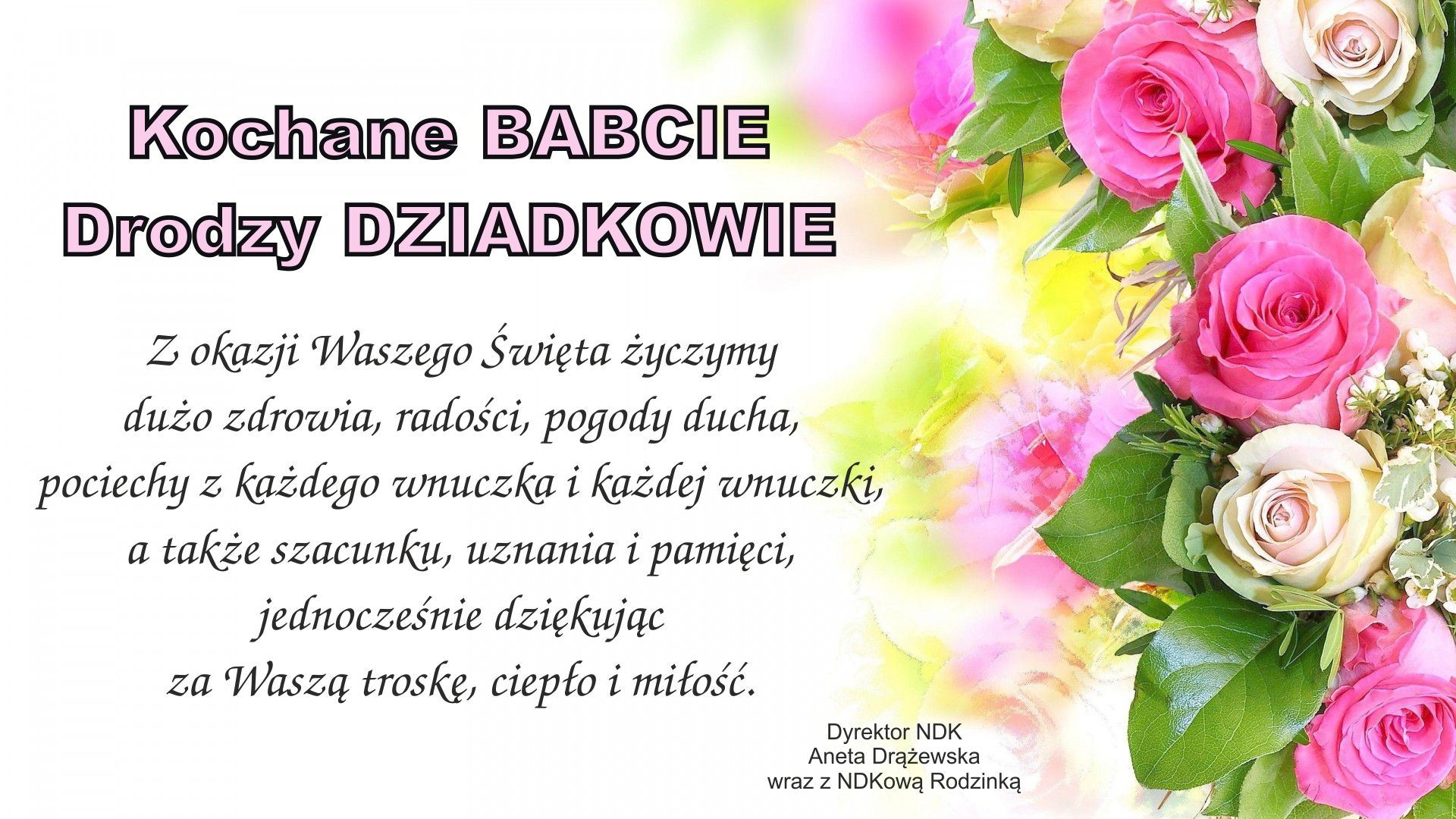 NAJSERDECZNIEJSZE  ŻYCZENIA!